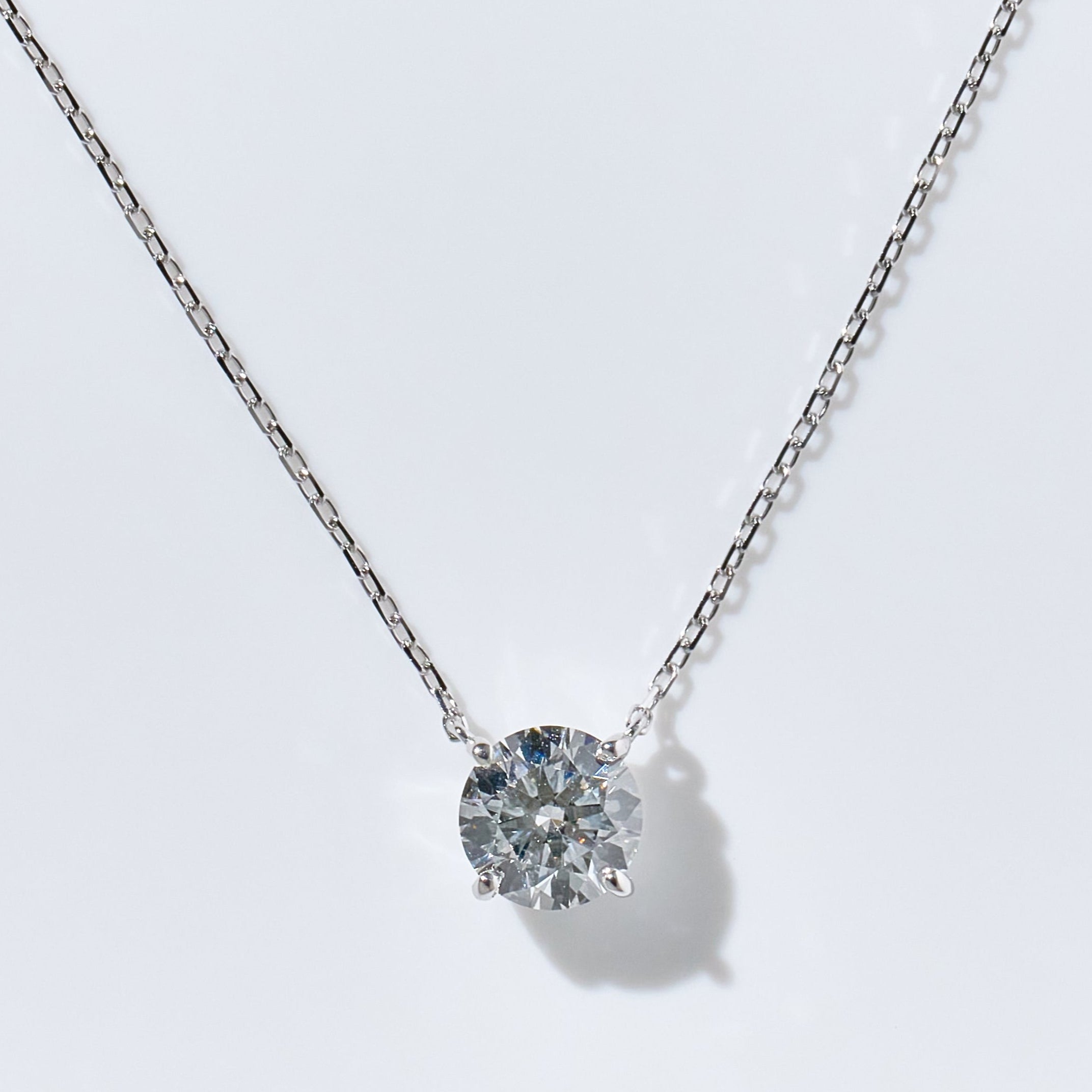 1ct Round Pure Necklace – Lysh jewelry