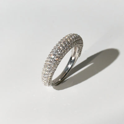 Diamond Eternal Dome Ring
