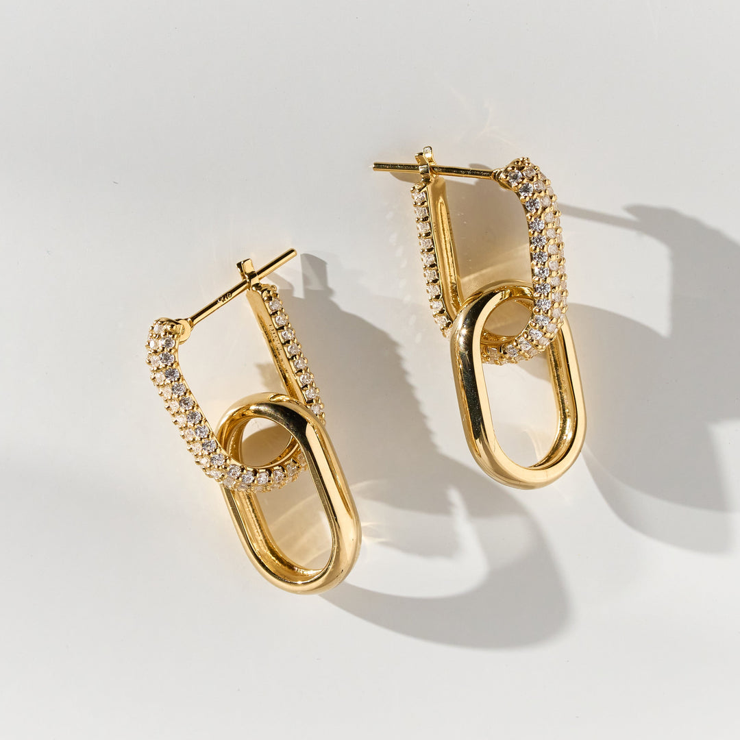 2way Diamond Double Pierce – Lysh jewelry