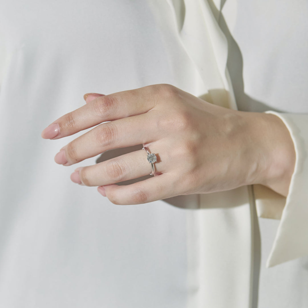 1ct Round Brilliant Ring – Lysh jewelry