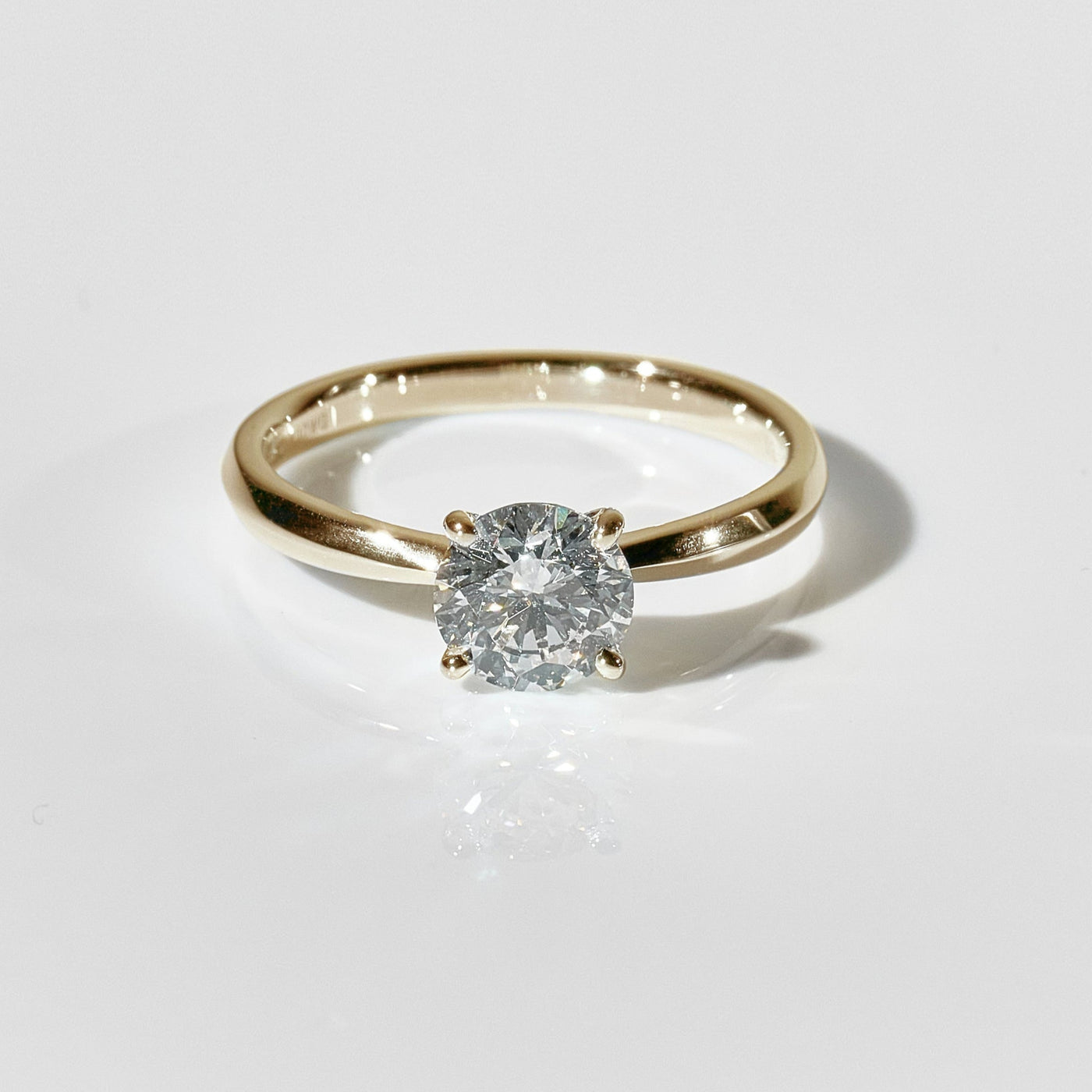 1ct Round Brilliant Ring