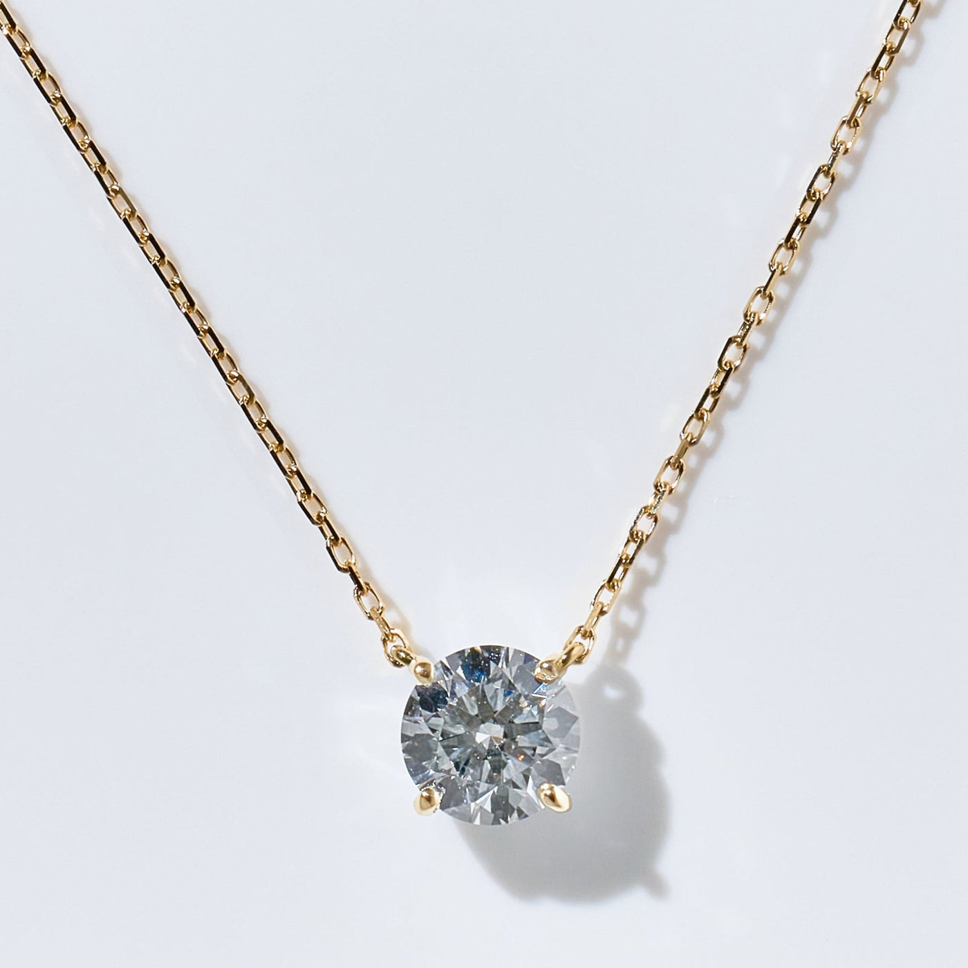 1ct Round Pure Necklace