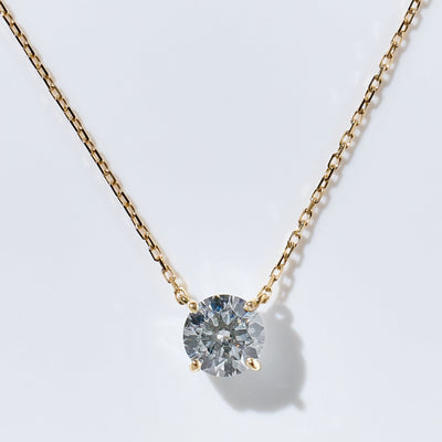 1ct Round Pure Necklace