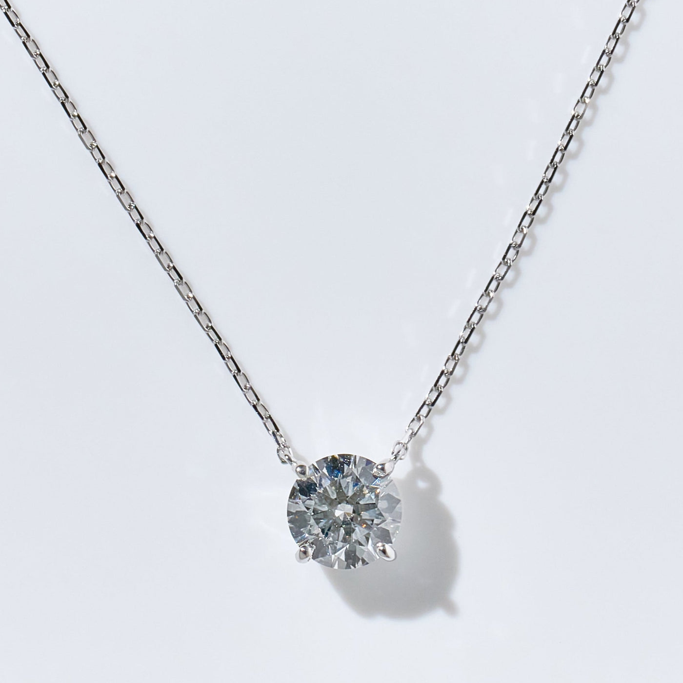 1ct Round Pure Necklace