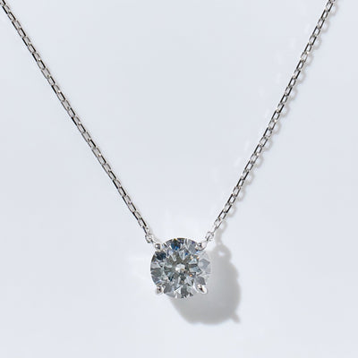 1ct Round Pure Necklace