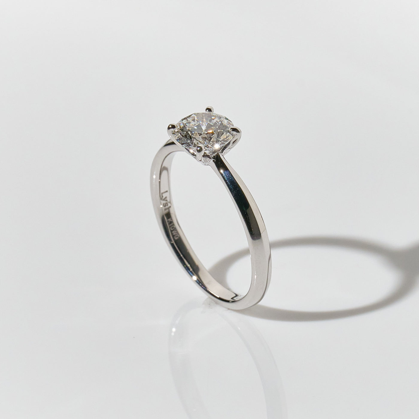 1ct Round Brilliant Ring