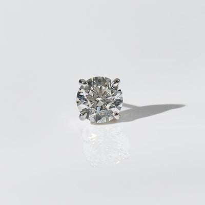 1ct Round Stud Pierce