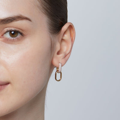 2way Diamond  Double Pierce