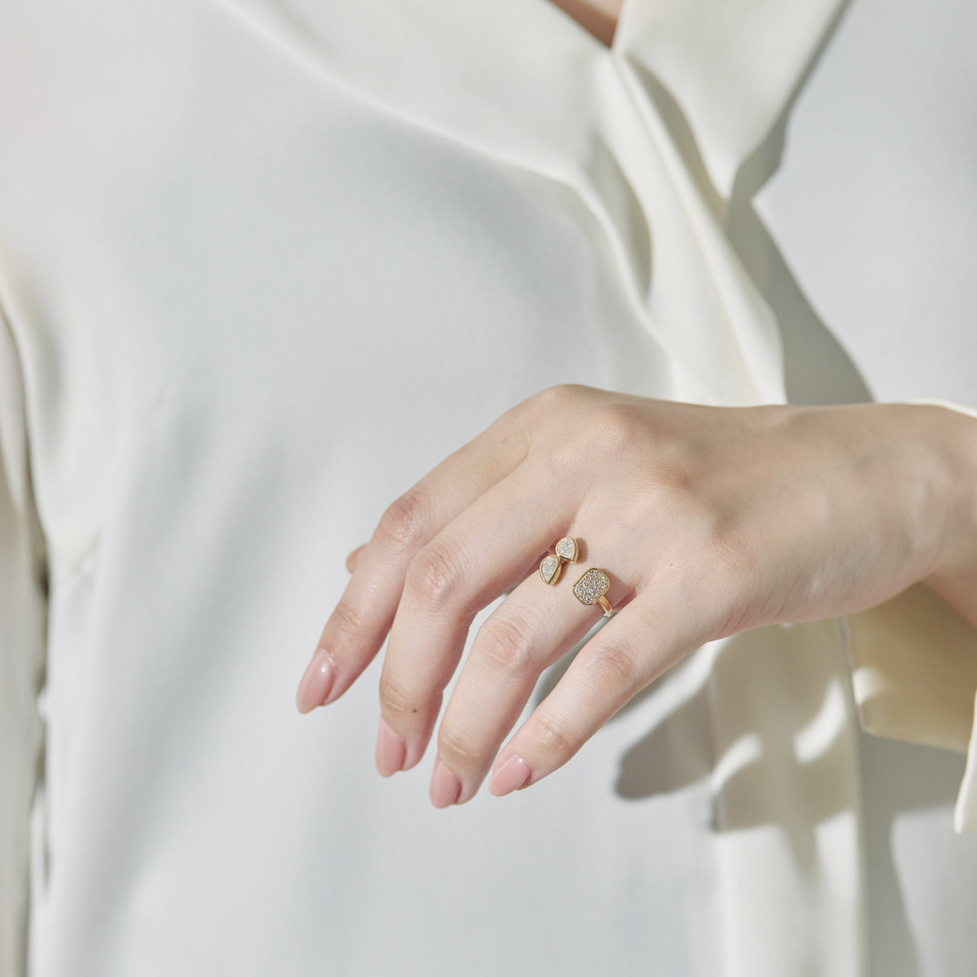 Playful Diamond Ring