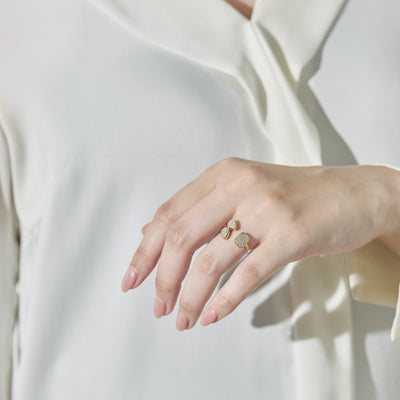 Playful Diamond Ring