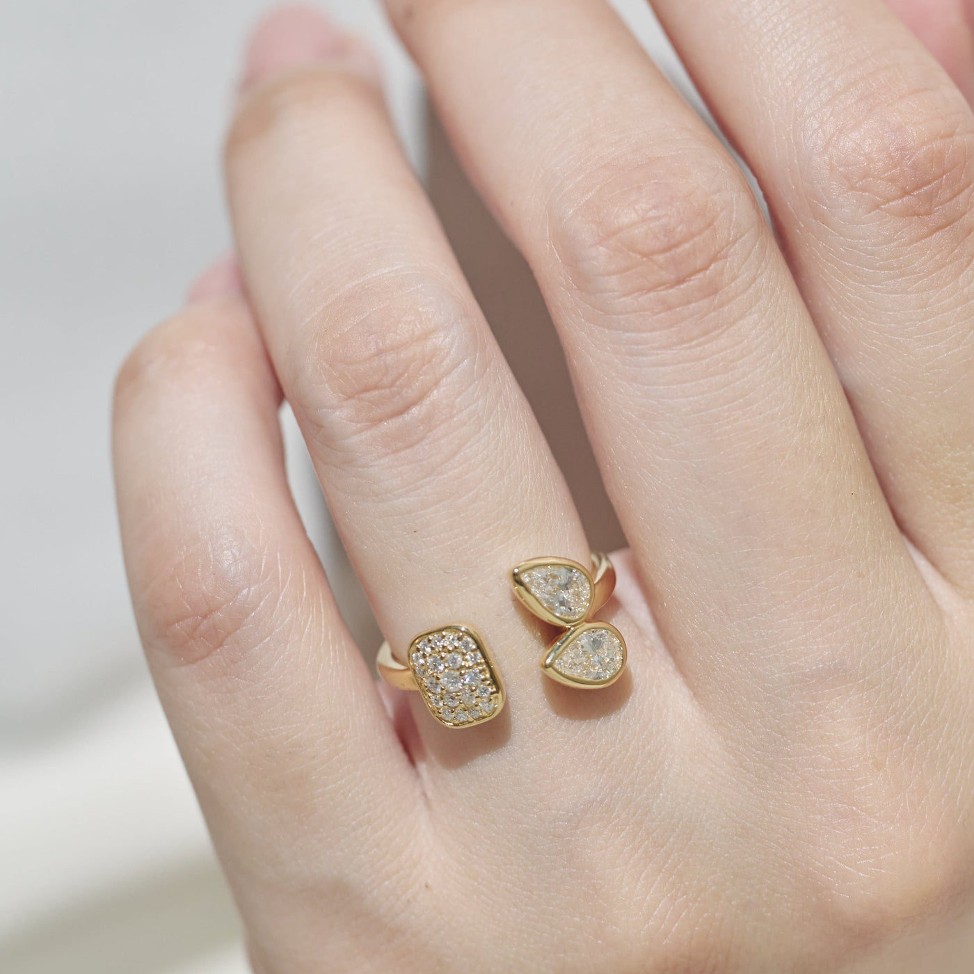 Playful Diamond Ring
