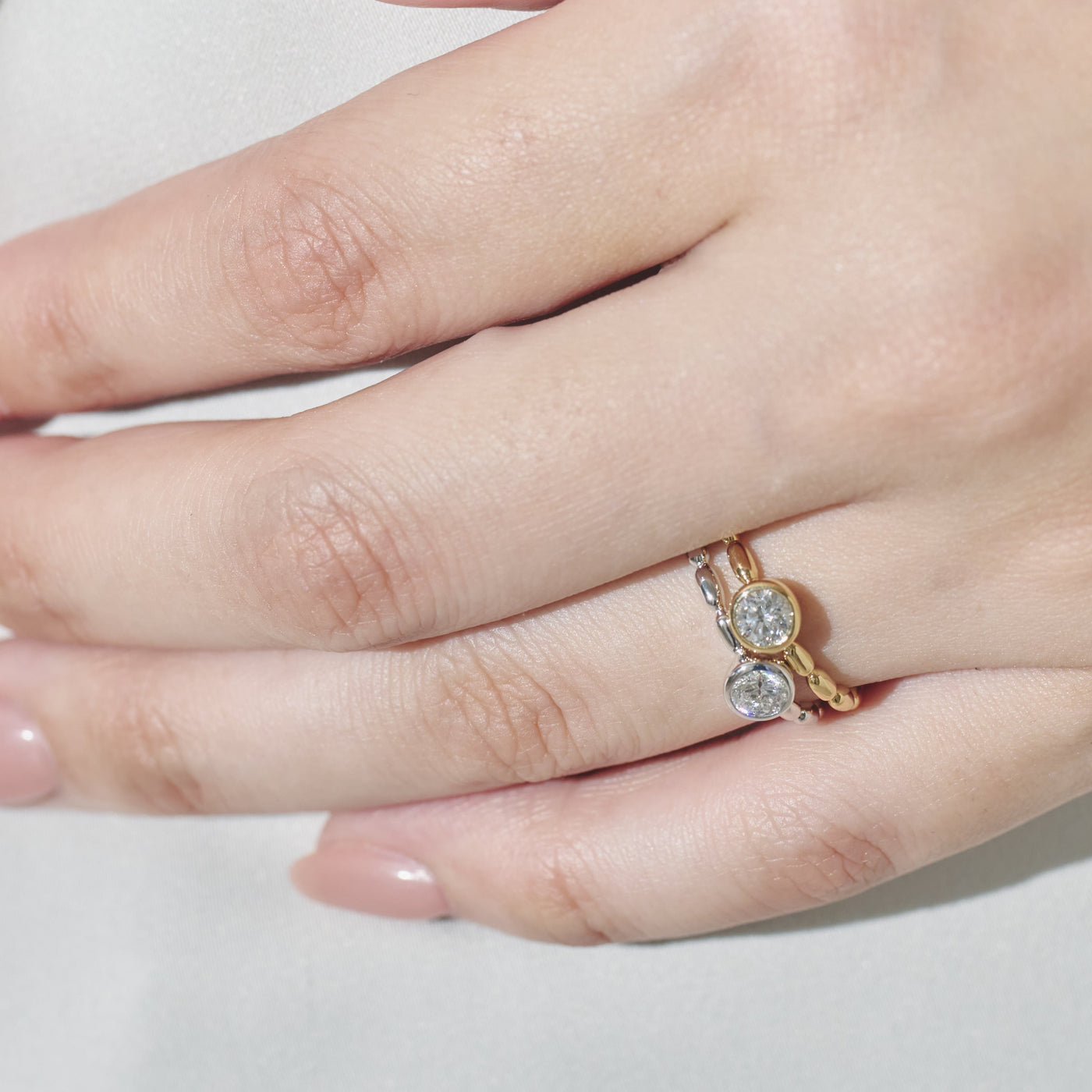Ami Bezel Ring