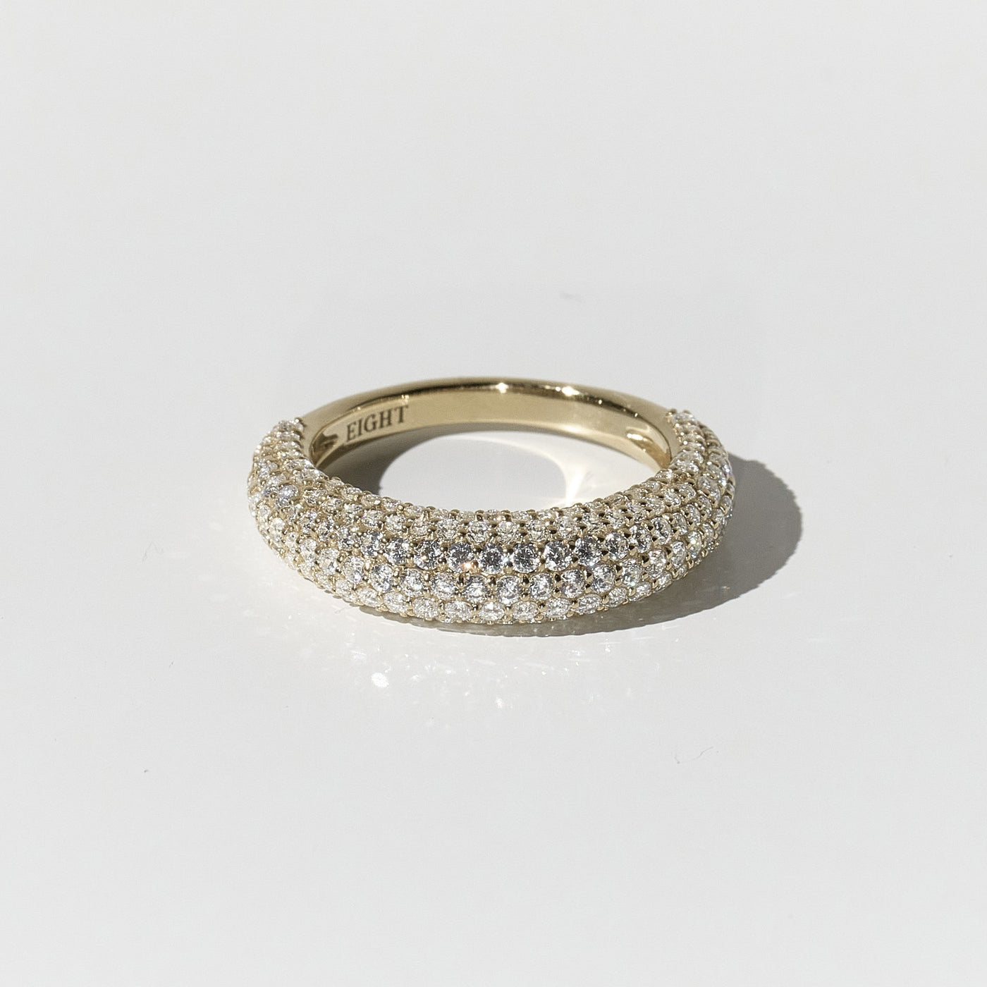 Diamond Eternal Dome Ring