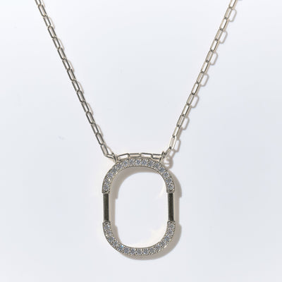 2way Dramatic Circle Necklace