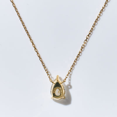 1ct Pear Shape Necklace