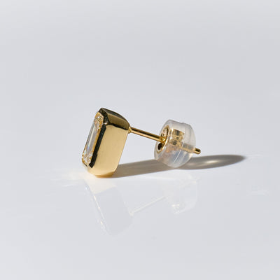 1ct Emerald  Bezel  Pierce
