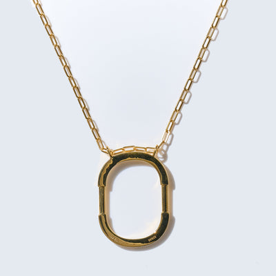 2way Dramatic Circle Necklace