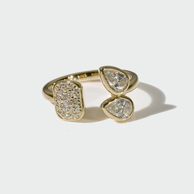 Playful Diamond Ring