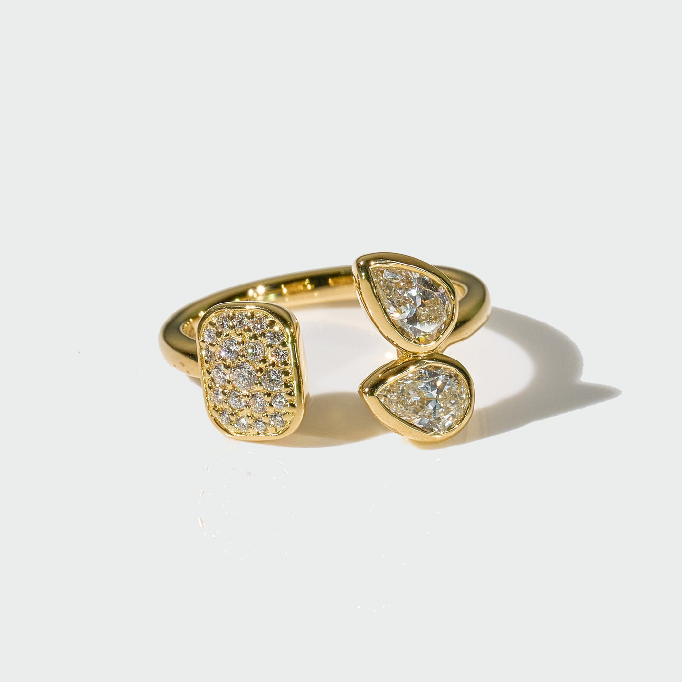 Playful Diamond Ring