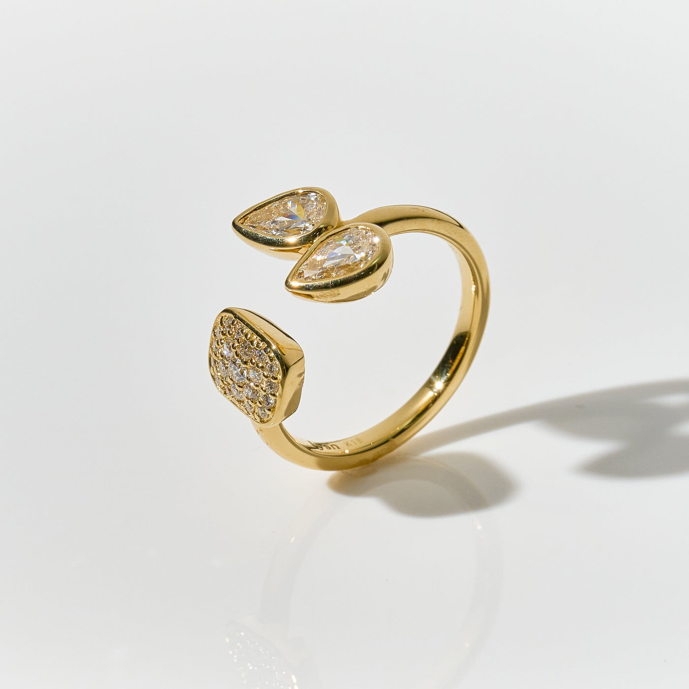 Playful Diamond Ring