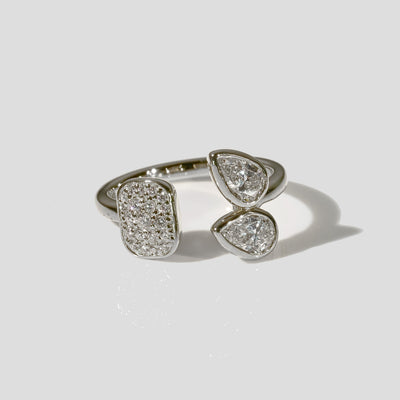 Playful Diamond Ring