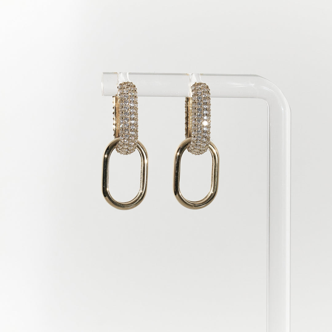 2way Diamond Double Pierce – Lysh jewelry