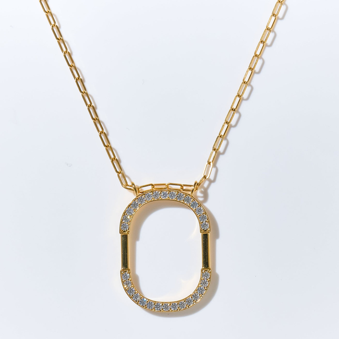 2way Dramatic Circle Necklace