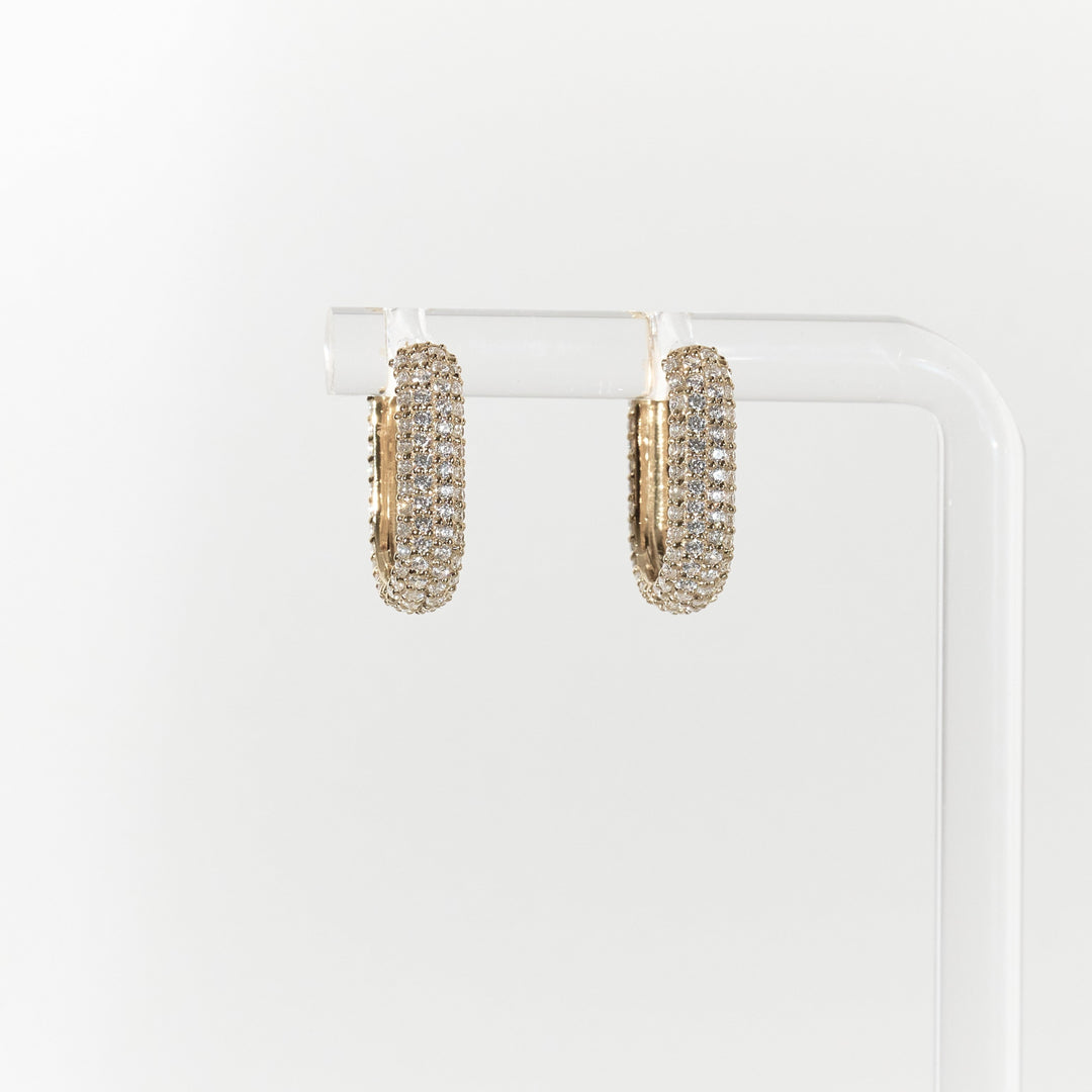2way Diamond Double Pierce – Lysh jewelry