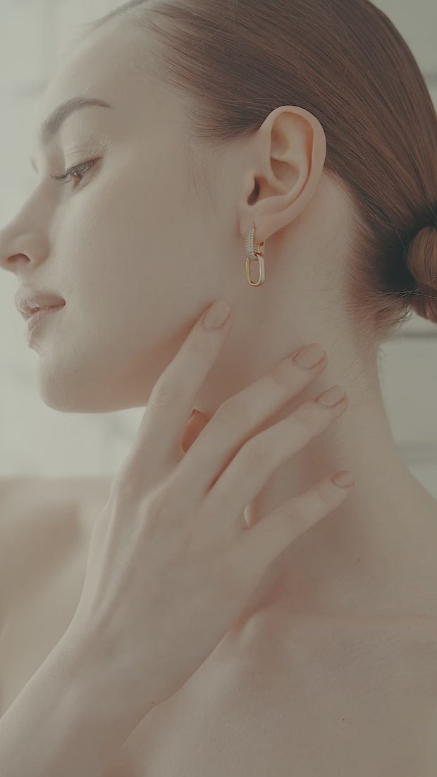 2way Diamond Double Pierce – Lysh jewelry