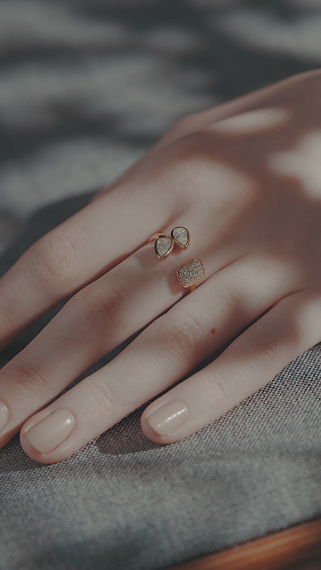 Playful Diamond Ring